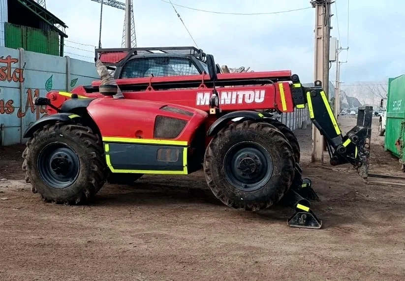 Manipulador telescópico Manitou de la flota de maquinaria y equipos